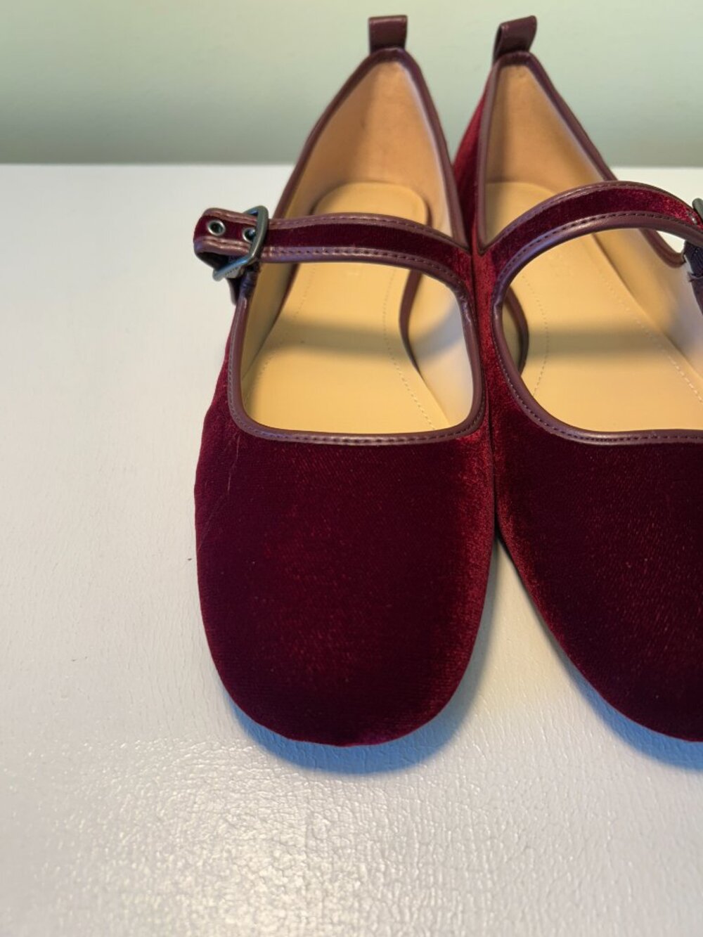 Coach Women's C Rivet Velvet Mary Janes - Picture 3 of 16